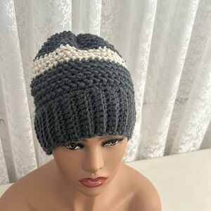 Hand made crochet unisex hat